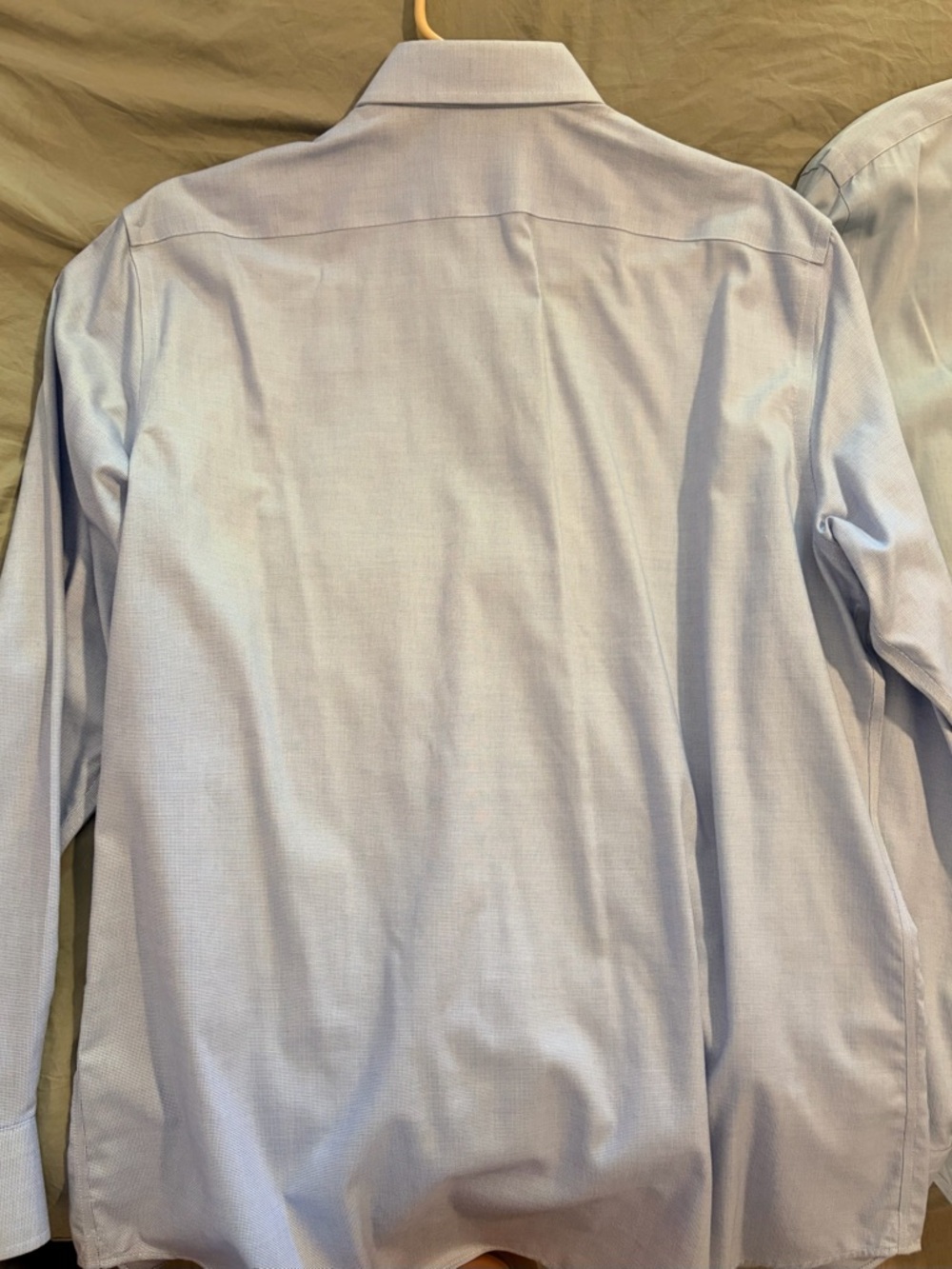 Ralph Lauren & Banana Rep Light Blue Button-Down 2 Dress Shirts - Polo Logo - Picture 9 of 10